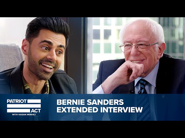 Patriot Act Bonus: Hasan Sits Down With Bernie Sanders | Patriot Act with Hasan Minhaj | Netflix