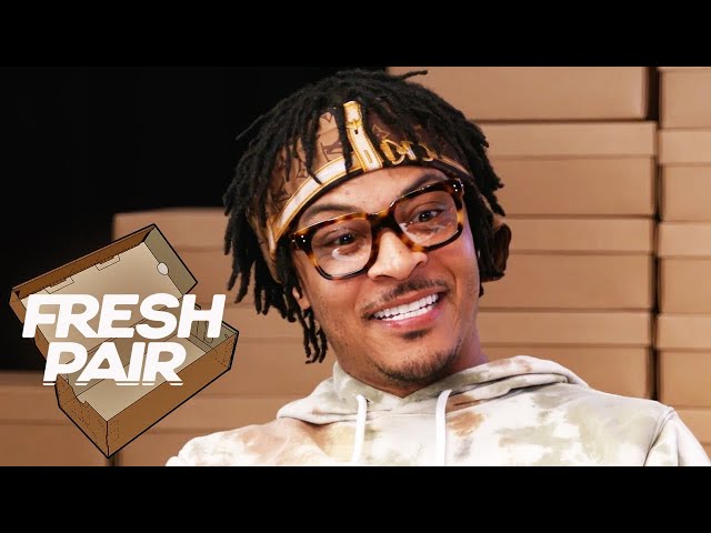 T.I. Is Scared To Wear His Fresh Pair Of Custom Sneakers, Talks Outkast, Goodie Mob, Trapping & More