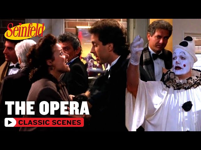 Jerry & Elaine Evade A Crazy Clown | The Opera | Seinfeld