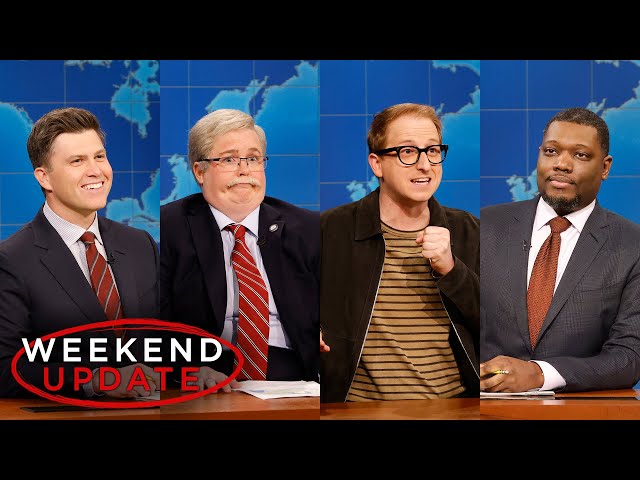 Weekend Update ft. James Austin Johnson and Molly Kearney - SNL