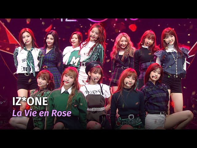 IZ*ONE (아이즈원) - La Vie en Rose (라비앙로즈) Collection [Lyrics] | KBS WORLD TV