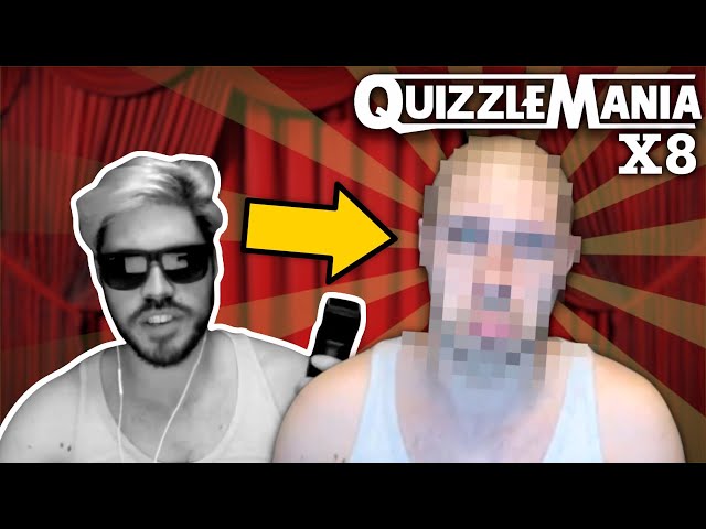 Adam Blampied Shaves His Head, Beard AND Eyebrows For Charity! (QuizzleMania X8 Compilation)