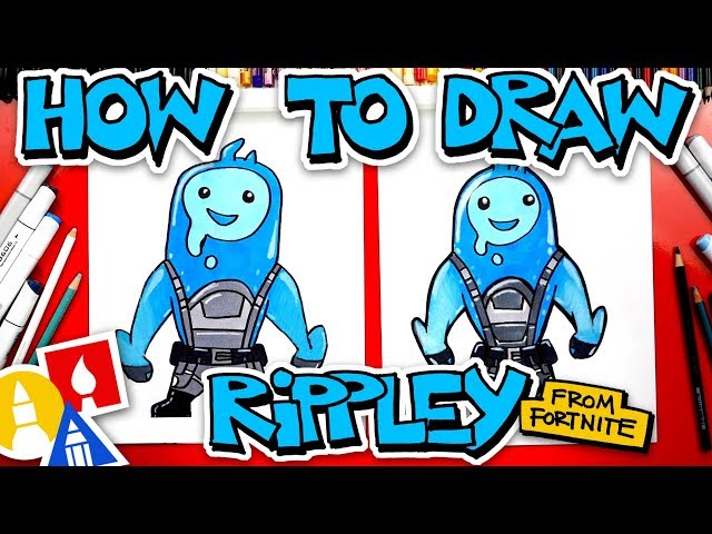 How To Draw Rippley From Fortnite