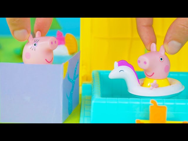 Peppa Pig and Mummy Pig's Story! Toy Videos For Toddlers and Kids