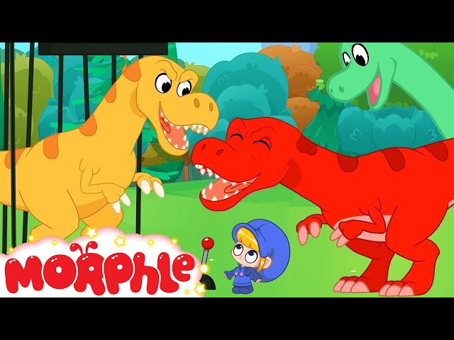 Dinosaur Park - Morphle the T Rex | Jurassic Morphle | Cartoons for Kids | My Magic Pet Morphle