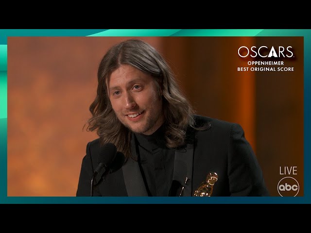 'Oppenheimer' Wins Best Original Score | 96th Oscars (2024)