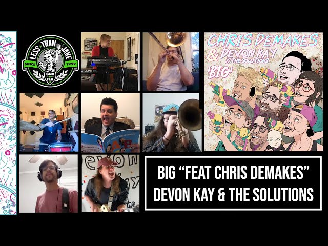 Chris DeMakes & Devon Kay & the Solutions -  Big (Less Than Jake Cover) - SONG ON BANDCAMP 4 CHARITY