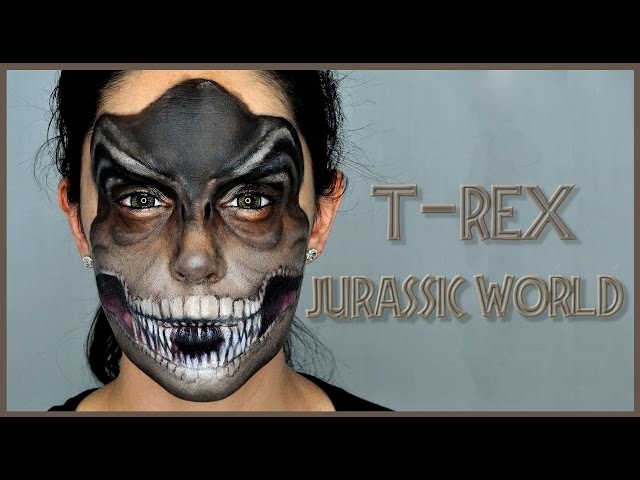 Maquillaje T-Rex Jurassic World Fantasía #51| Silvia Quiros