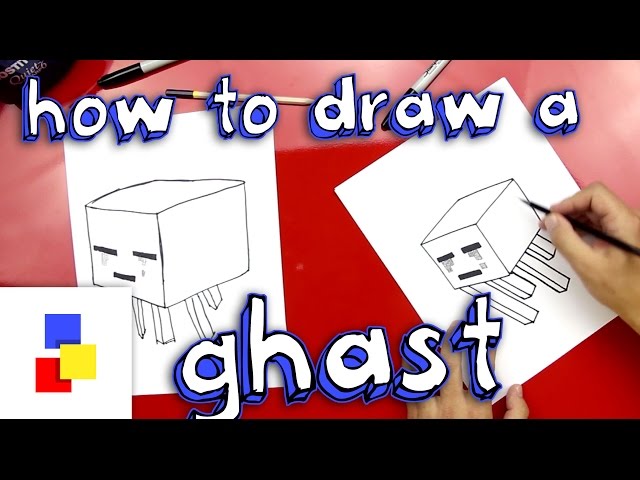 How To Draw A Ghast