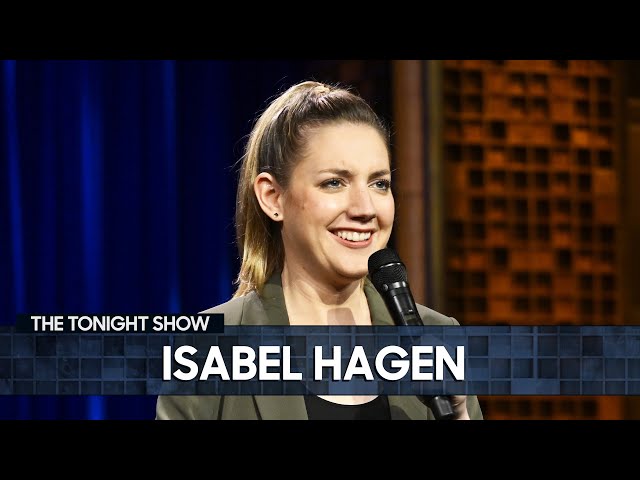 Isabel Hagen Stand-Up: Walk of Shame, Threesomes | The Tonight Show Starring Jimmy Fallon