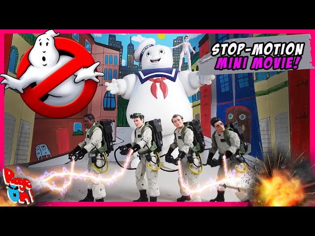 Hasbro #Ghostbusters stop motion mini movie  in 3 minutes #StayPuft  #Marshmallow Man