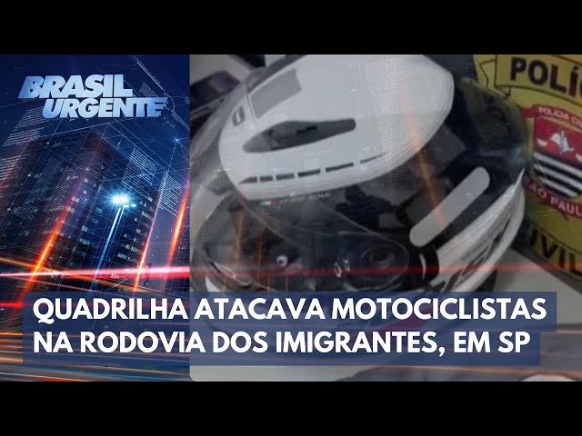 Quadrilha que rouba motos em rodovia é presa em São Paulo | Brasil Urgente