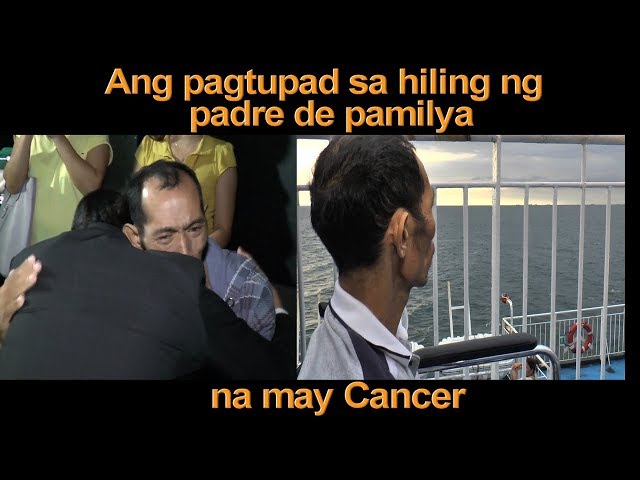 ANG PAGTUPAD NI IDOL RAFFY SA HILING NG PADRE DE PAMILYA NA MAY CANCER!