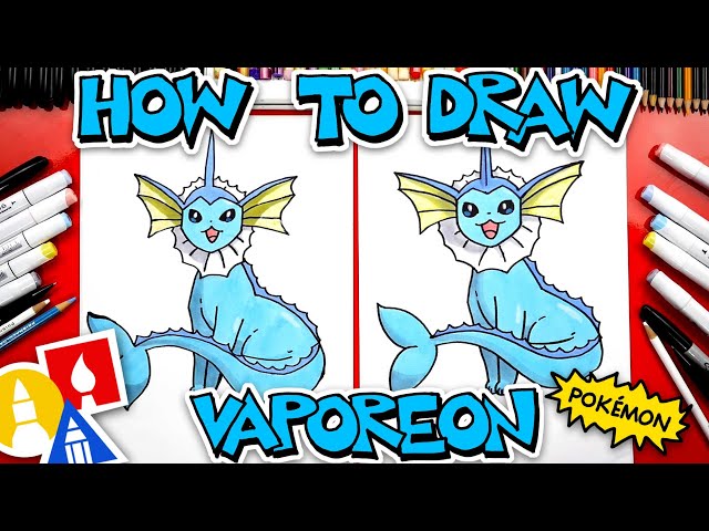 How To Draw Vaporeon Pokémon