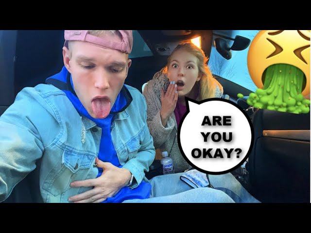 Getting CAR SICK Prank On GIRLFRIEND! *REVENGE*