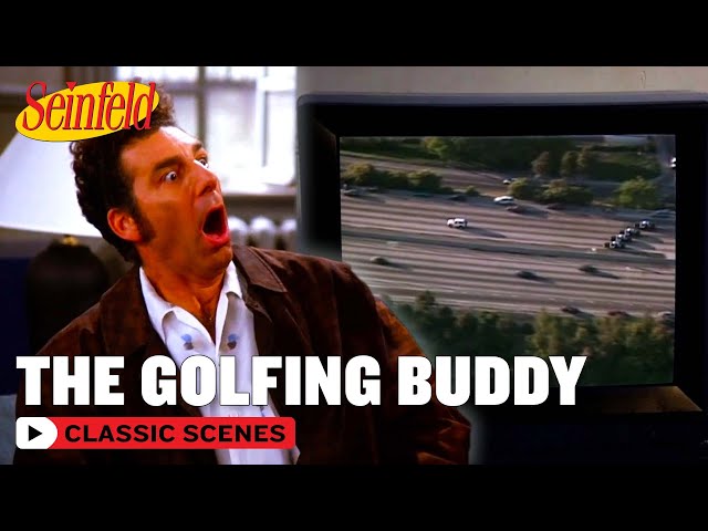 Kramer Has A Disagreement With His Golfing Partner | The Big Salad | Seinfeld