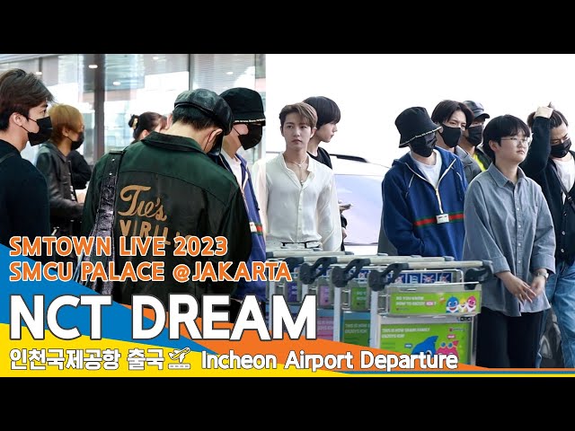 NCT DREAM, 매력둥이 7드림(출국)✈️'SMTOWN LIVE 2023 in Jakarta' ICN Airport Departure 23.9.22 #Newsen