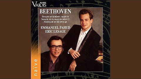 Beethoven: Flute Sonata, Horn and Piano Sonata & Serenade for Flute and Piano