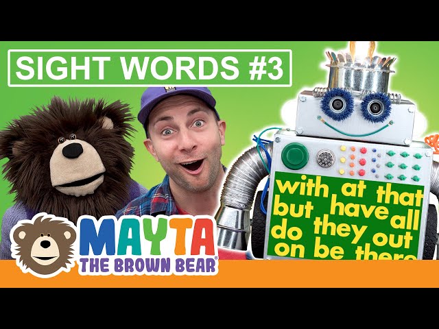 Sight Words 3 | High Frequency Words for Kindergarten