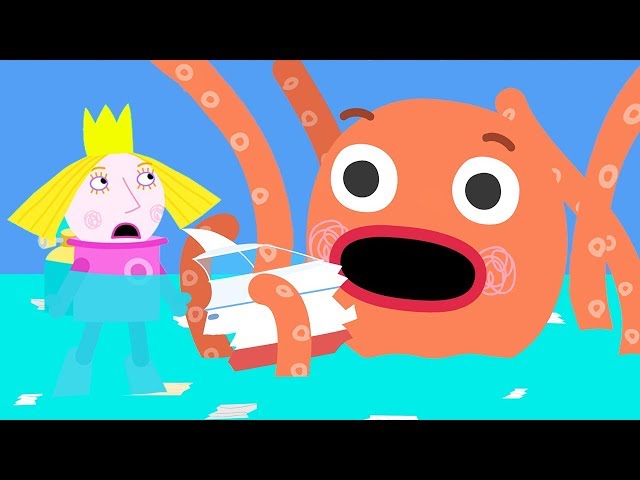 Ben and Holly’s Little Kingdom | Octopus Attack | 1Hour | HD Cartoons for Kids HD