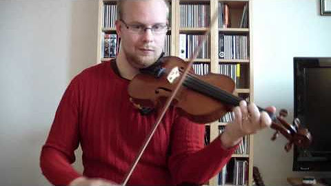 Swedish folk music solo violin / Svensk folkmusik solo fiol