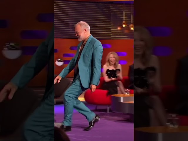 Mawaan Rizwan convinces Kylie Minogue & Graham Norton to strut in front of everyone! #TGNS #iplayer
