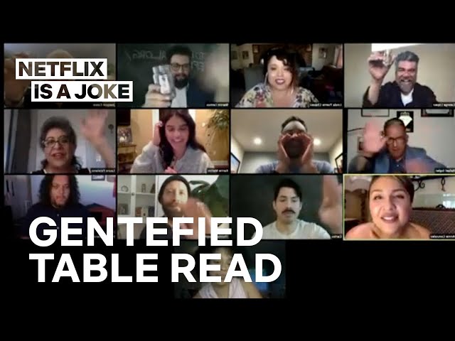 George Lopez Hosts a Gentefied Live Table Read | Netflix Is A Joke