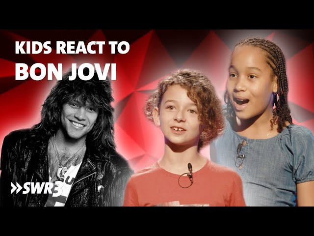 Kinder reagieren auf Bon Jovi: Frisuren, knutschen und Verkehrsregeln (English subtitles)