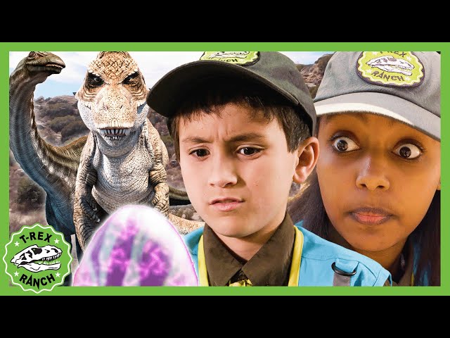 Eggcellent Adventure with Max and Bella 🦕 | T-Rex Ranch Dinosaur Videos