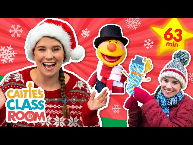 Christmas Fun + More | Holiday Songs for Kids! | Caitie's Classroom