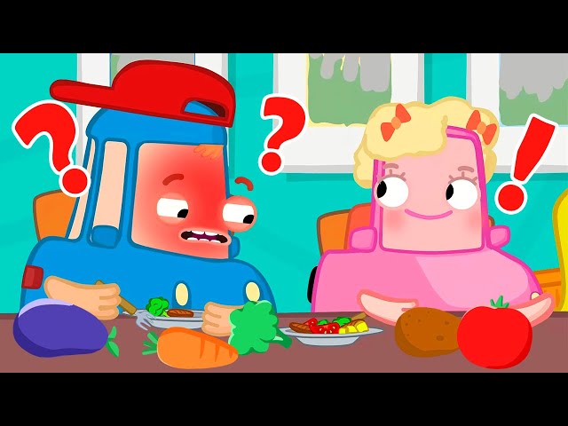 New funny adventures of the Wheelzy Family! Learning videos for kids. NEW cartoons for kids.