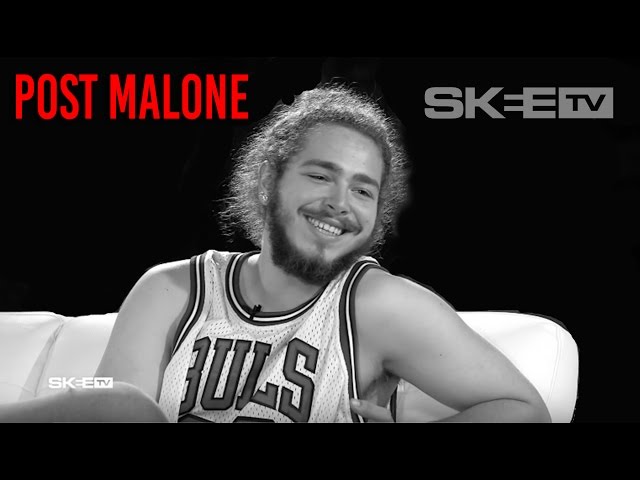 Post Malone Talks Blowing Up, Collab w/ Kanye, Bieber & Kylie Jenner in First TV Interview - SKEE TV