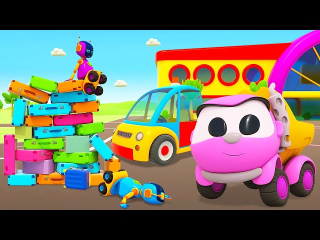 Lea the Truck full episodes | Car cartoons for kids - Cars for kids build different machines.