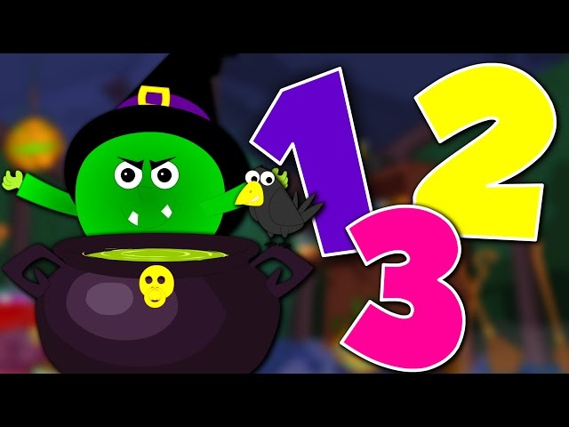 scary numbers song | learn numbers | counting numbers 123 | nursery rhymes | scary song