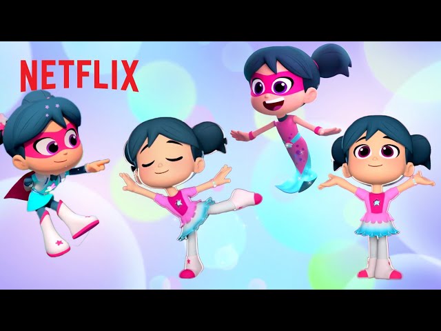 Let's Move! Dance Party with StarBeam ⭐🎶 Netflix Jr. Jams