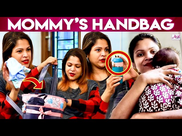 Gitanjali Selvaraghavan’s Mommies Handbag Secret Revealed | My Mommy Bag