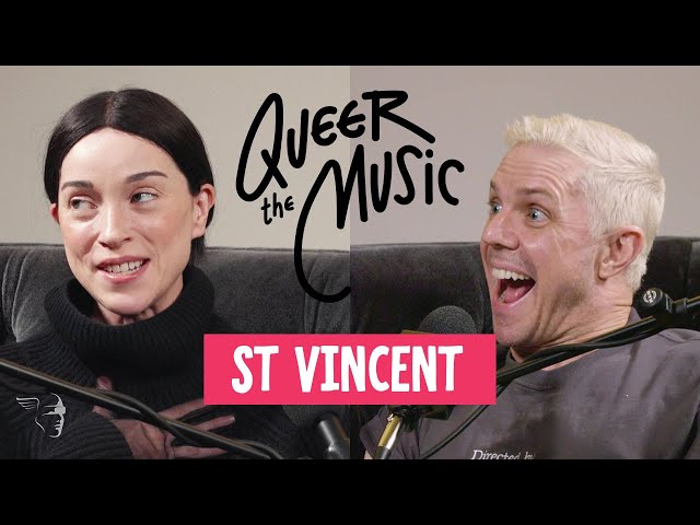 St Vincent Sits with Jake Sheers to discuss her Illustrious Career | Queer the Music