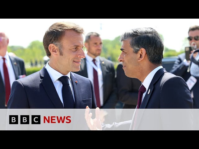 UK PM Rishi Sunak apologises for leaving France D-Day events early | BBC News