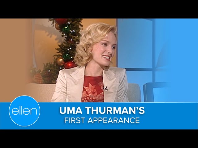 Uma Thurman’s First Appearance on the 'Ellen' Show