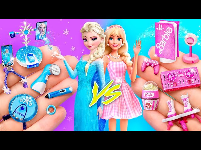 Barbie’s and Frozen Miniatures / 30 LOL OMG DIYs