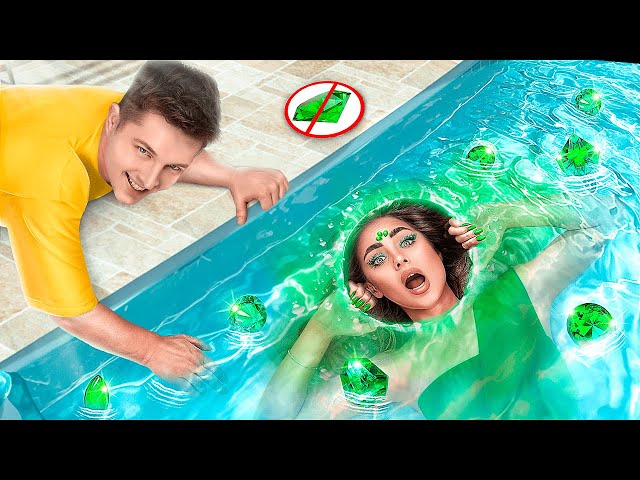 My Twin Sister Is Missing! Extreme Hide and Seek at a Waterpark! 24 Hours Challenge