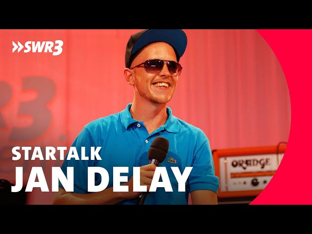 Interview: Jan Delay beim New Pop Festival 2009