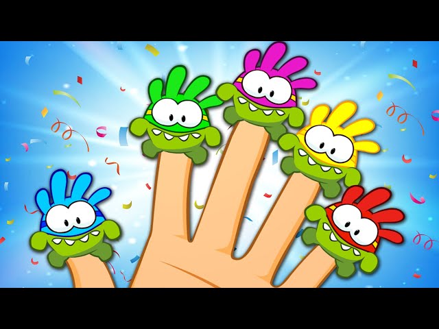 Om Nom SuperNoms Finger Family Song for Babies | HooplaKidz
