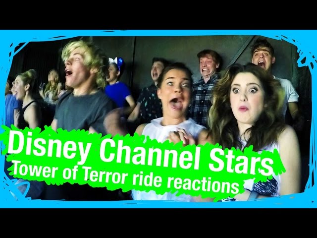 Disney Channel & Disney XD Stars Ride TOWER OF TERROR! - Ride Reactions | WDW Best Day Ever