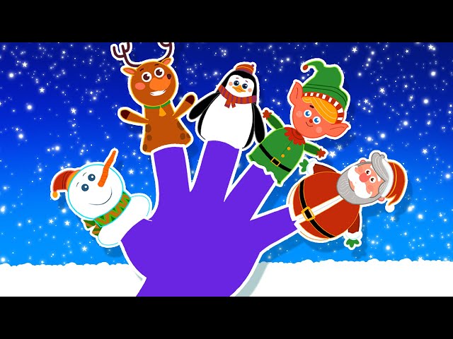 Christmas Finger Family Song | Fun Songs and Rhymes for Kids