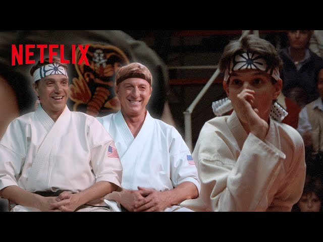 Ralph Macchio & William Zabka React to Their Karate Kid Fight | Cobra Kai | Netflix