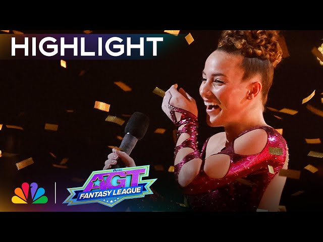 Golden Buzzer: Sofie Dossi's JAW-DROPPING act wins over Heidi Klum! | AGT: Fantasy League 2024