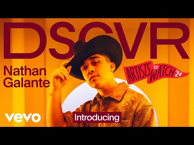 Nathan Galante - Introducing Nathan Galante | Vevo DSCVR Artists to Watch 2024