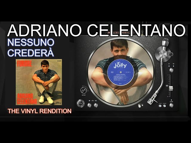 ADRIANO CELENTANO con Giulio Libano & la sua Orchestra: Nessuno crederà | The Vinyl Rendition