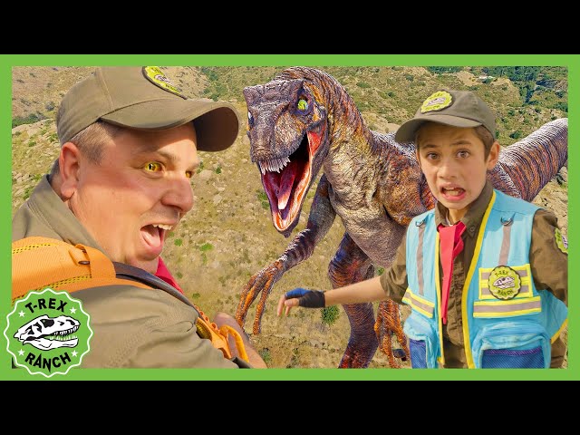 Don't Trust the Dinosaurs! | T-Rex Ranch Dinosaur Videos for Kids